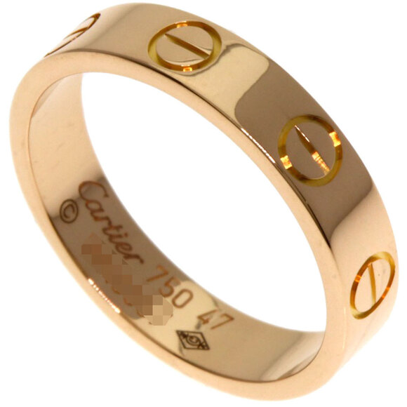 CARTIER 18k Gold Love Ring #47 - Picture 6 of 6